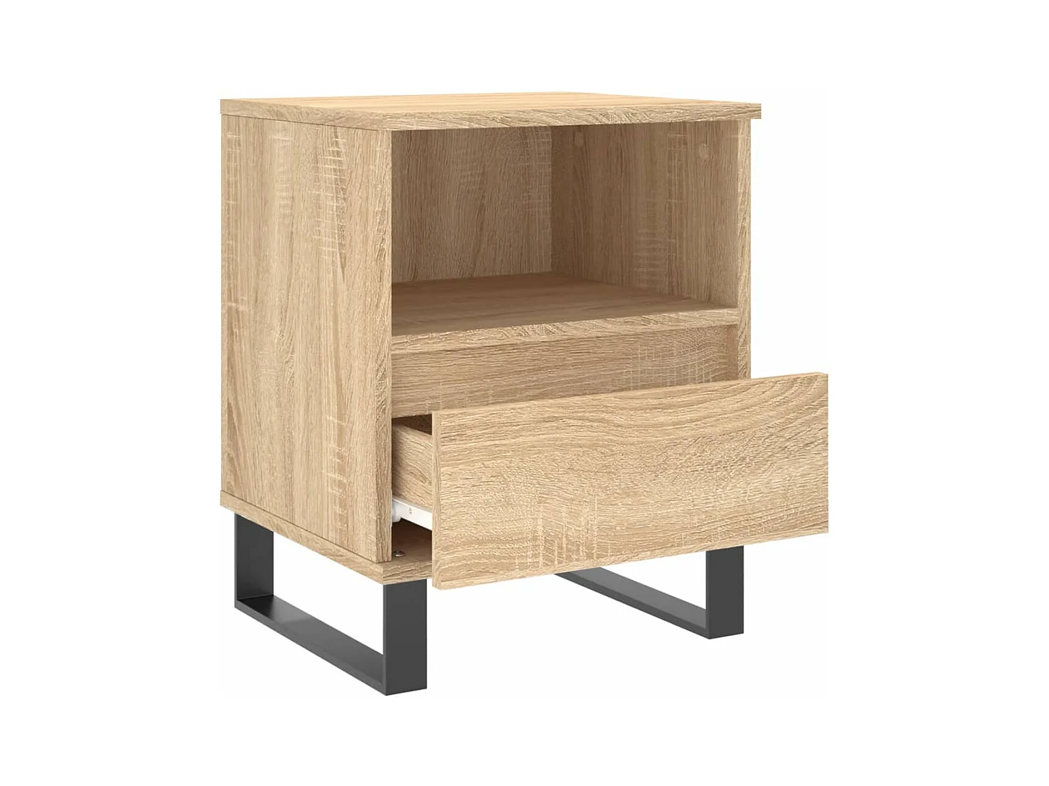 Pau  Table de chevet chêne sonoma 40x35x50 cm bois d’ingénierie