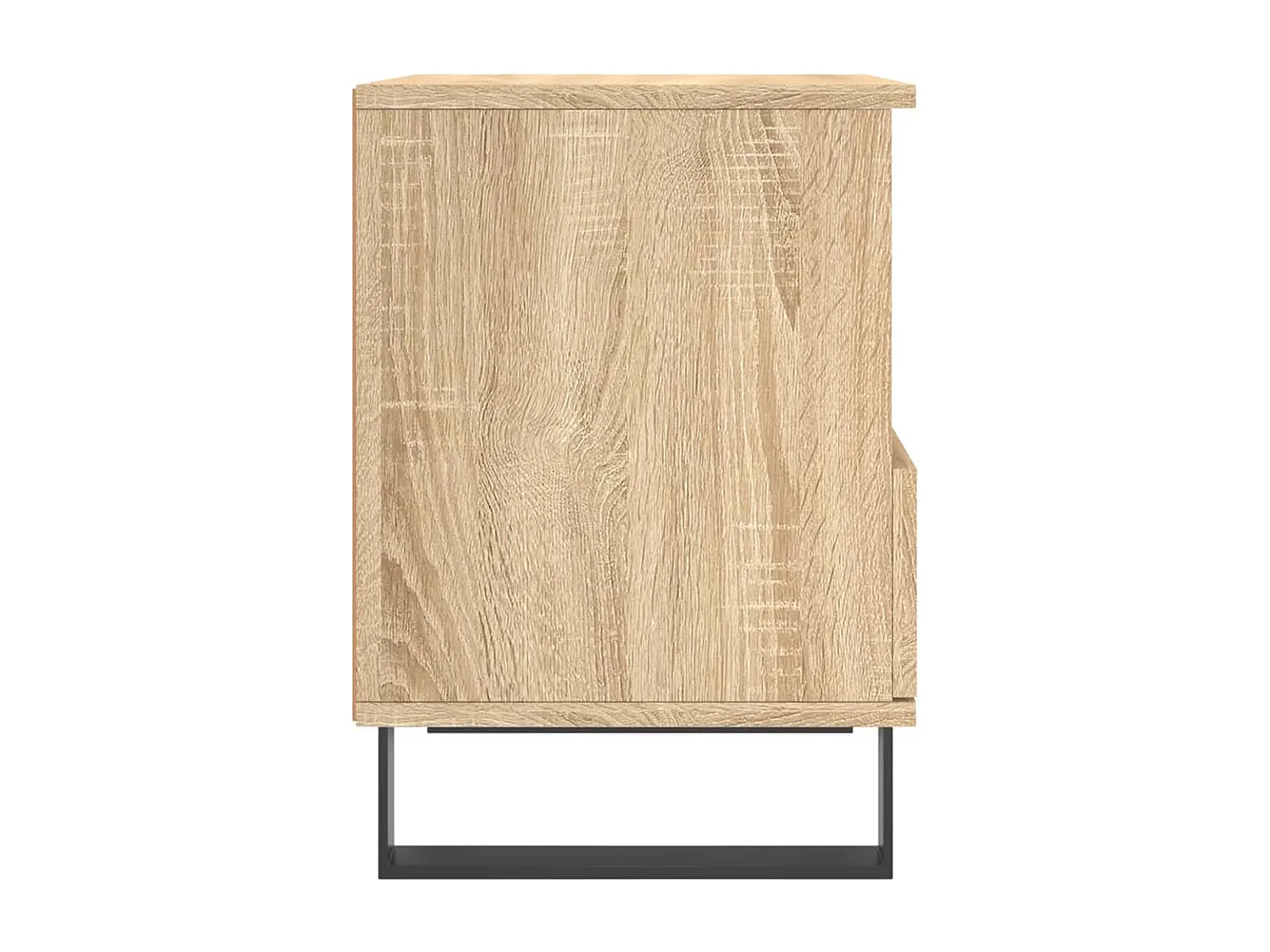 Pau  Comodino Rovere Sonoma 40x35x50 cm in Legno Multistrato