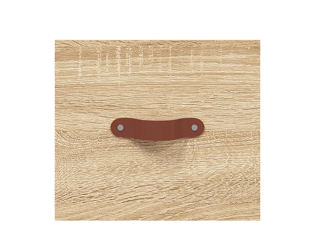 Brackettville  Table de chevet murale chêne sonoma 35x35x20 cm