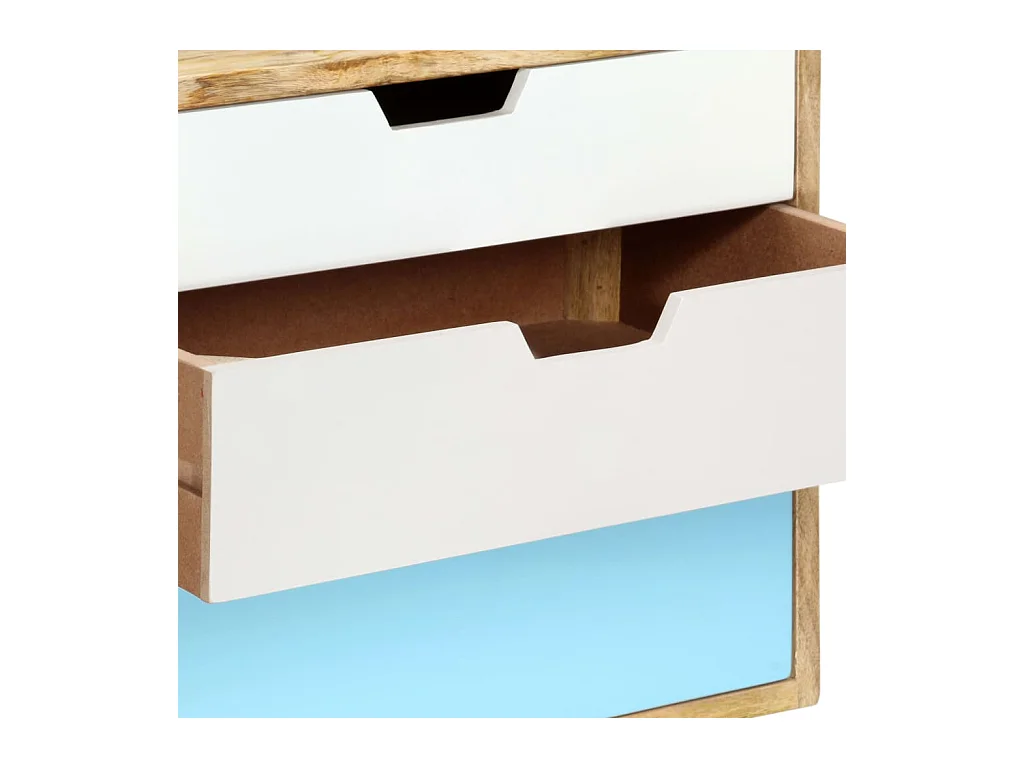 Garden Furniture -  Table de chevet 47x35x63 cm Bois de manguier solide