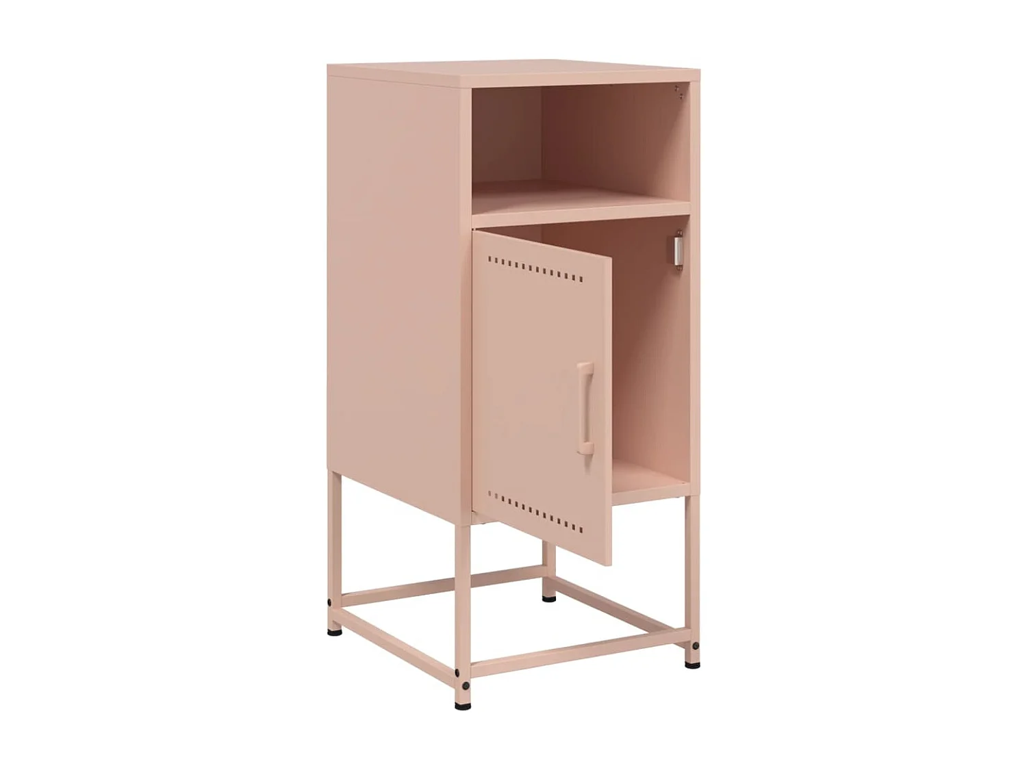 Jacek  Tables de chevet 2 pcs rose 36x39x78 cm acier