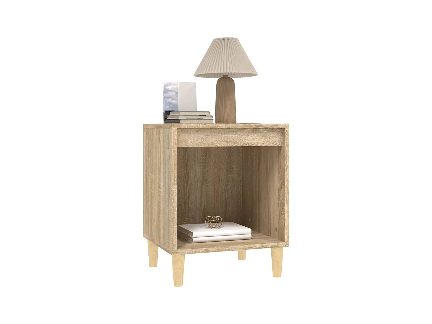 Villeneuve-la-Garenne  Tables de chevet 2 pcs Chêne sonoma 40x35x50 cm