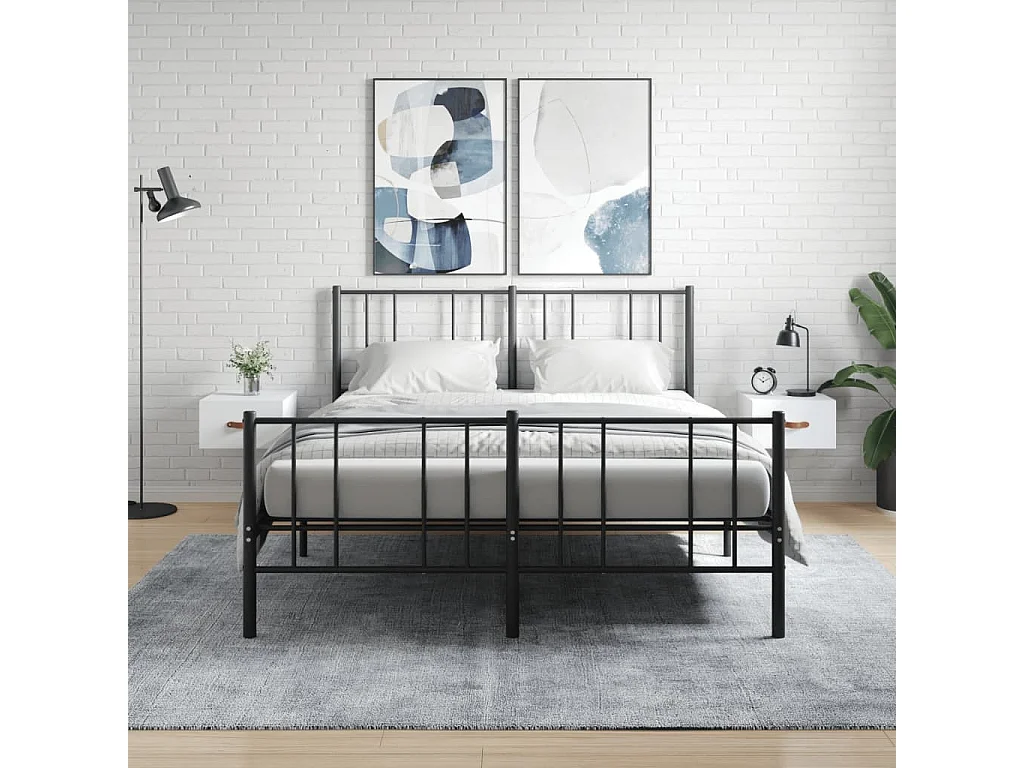 Brackettville  Tables de chevet murales 2 pcs blanc 35x35x20 cm