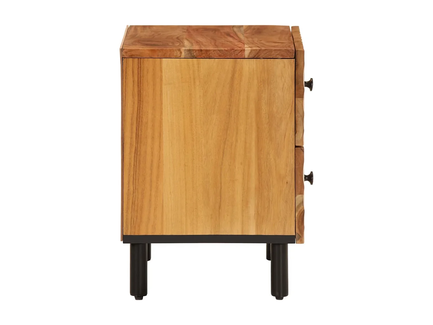 Mariëlle  Table de chevet 40x33x46 cm Bois d'acacia massif