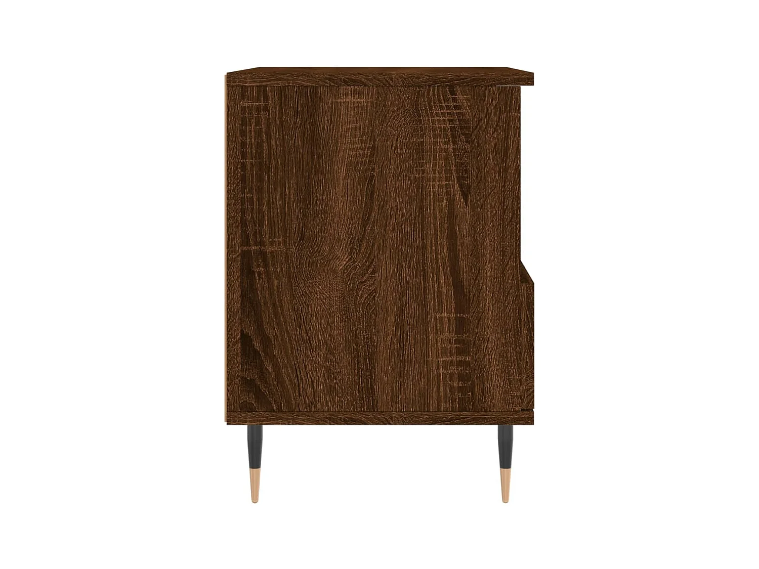 Blandon  Tables de chevet 2 pcs chêne marron 40x35x50 cm bois ingénierie