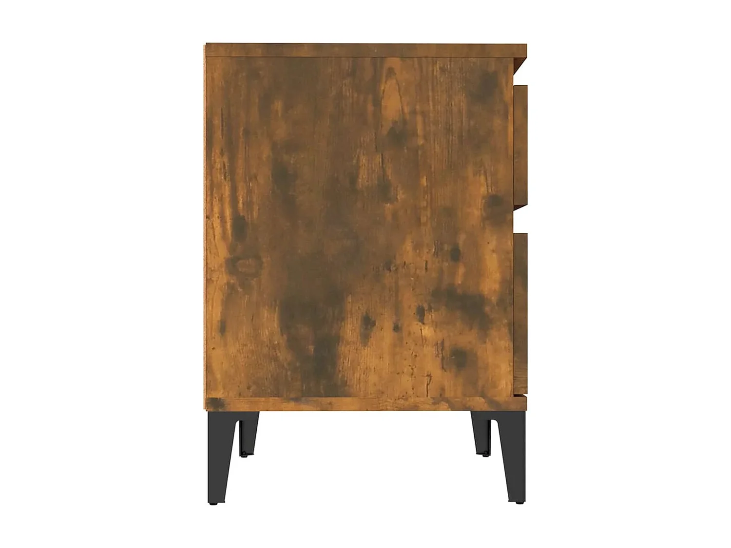 Ramløse  Table de chevet Chêne fumé 40x35x50 cm