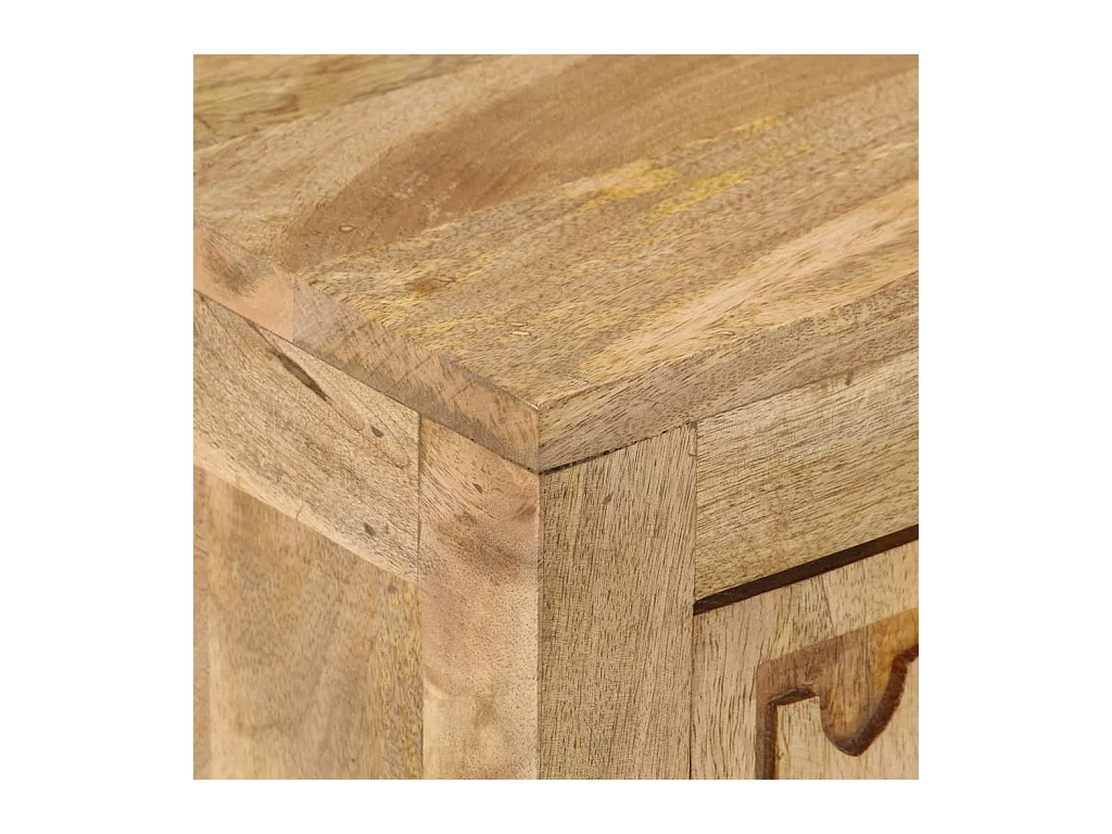 Garden Furniture -  Table de chevet 40x30x50 cm Bois de manguier massif