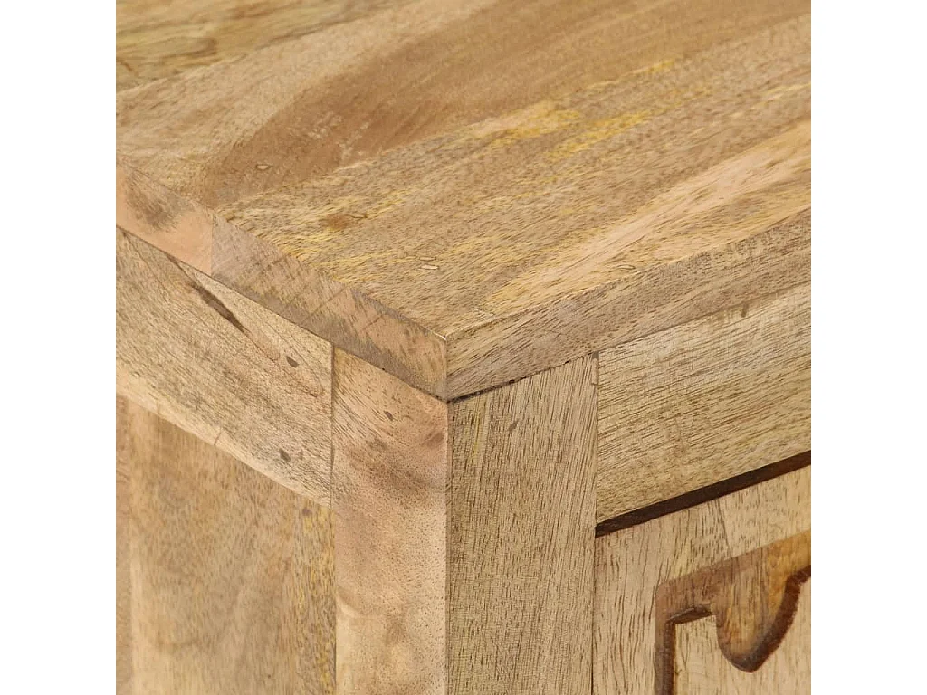 Garden Furniture -  Table de chevet 40x30x50 cm Bois de manguier massif