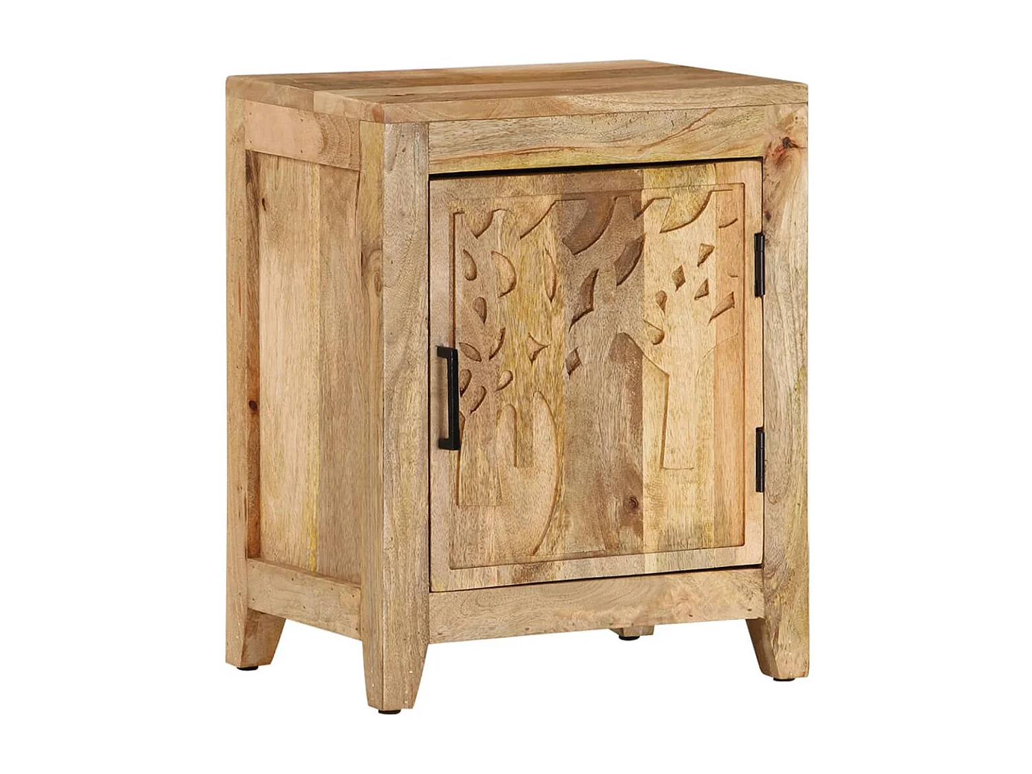 Garden Furniture -  Table de chevet 40x30x50 cm Bois de manguier massif