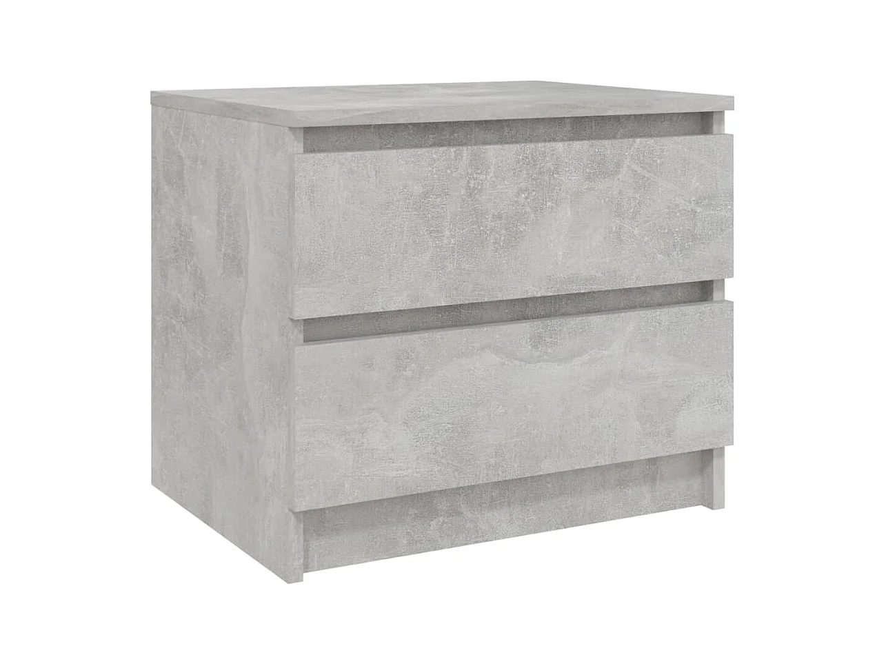 Weldon Spring  Nachttisch Betongrau 50x39x43,5 cm Holzwerkstoff