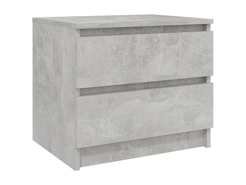 Weldon Spring  Nachttisch Betongrau 50x39x43,5 cm Holzwerkstoff