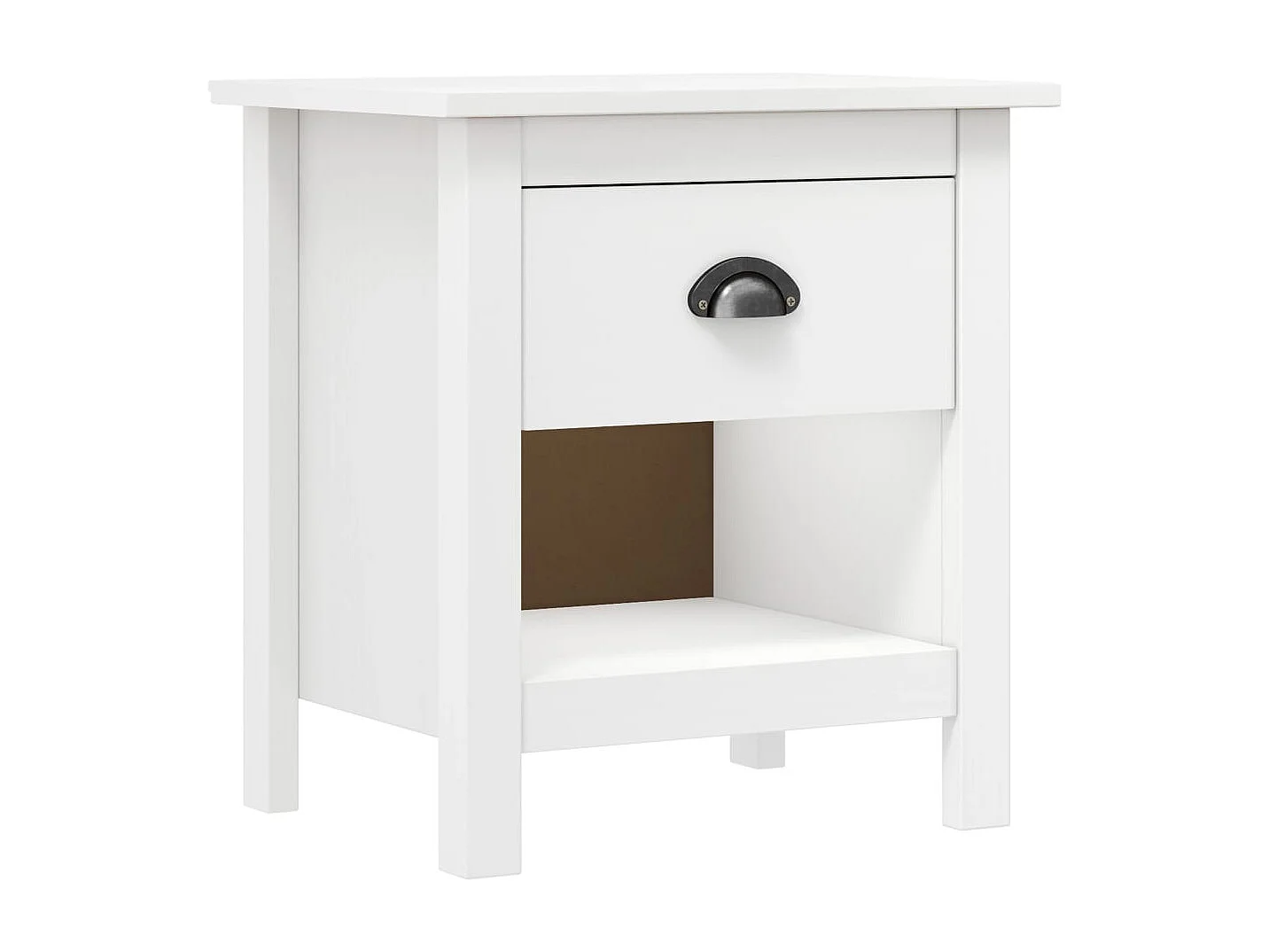 Binger  Nachtkastjes 2 st ll Range 46x35x49,5 cm massief grenenhout