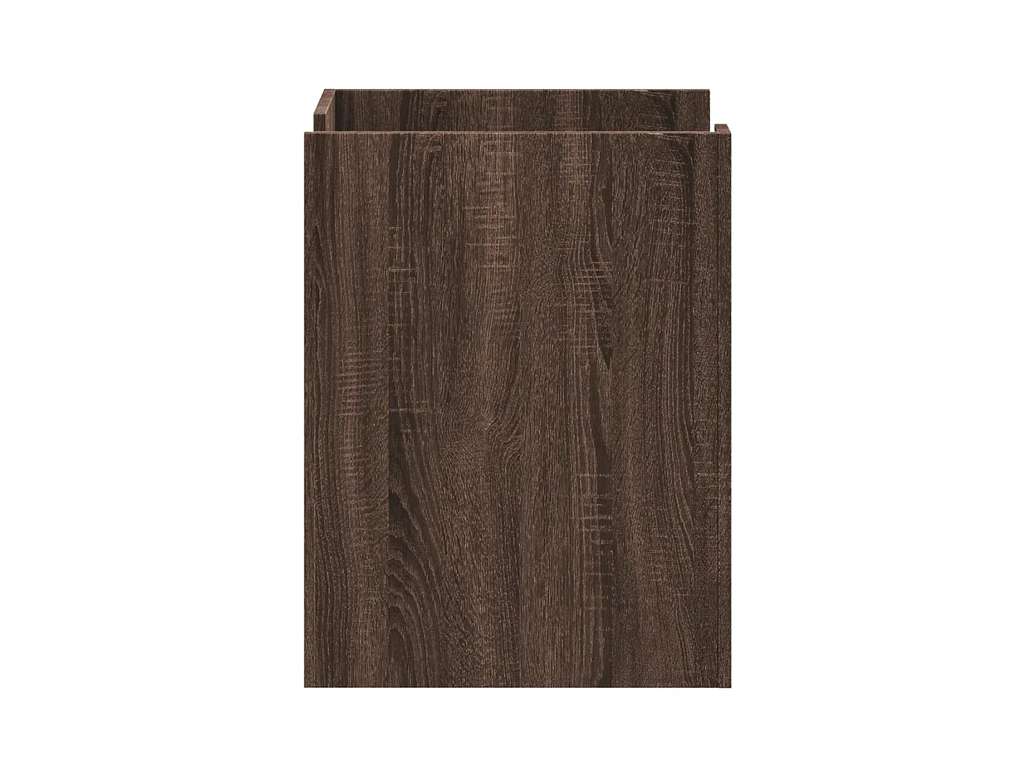 Frysa  Table de chevet chêne marron 45x50x65 cm bois d'ingénierie