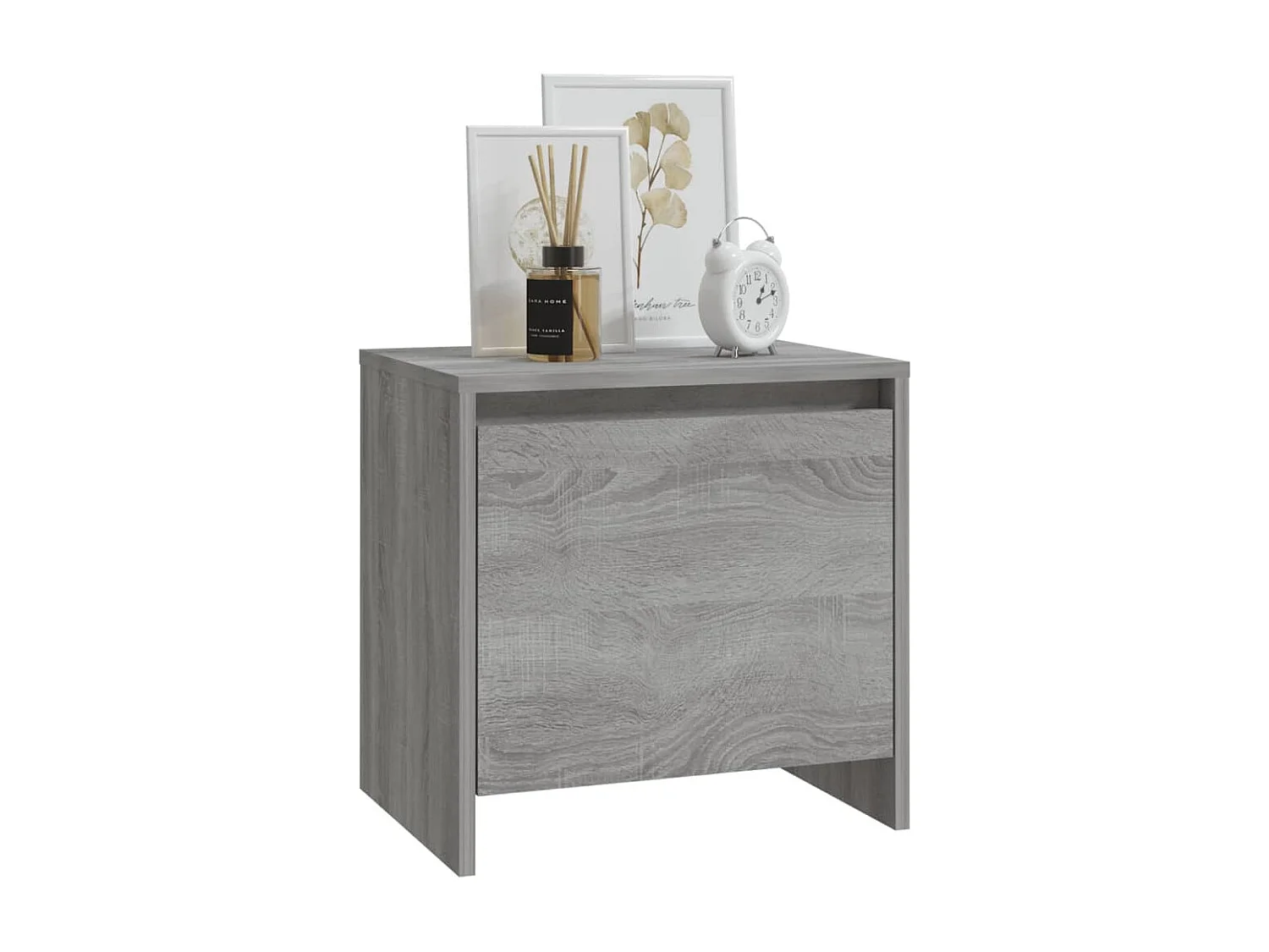 Little Rock  Tables de chevet 2 pcs Sonoma gris 45x34x44,5cm bois ingénierie