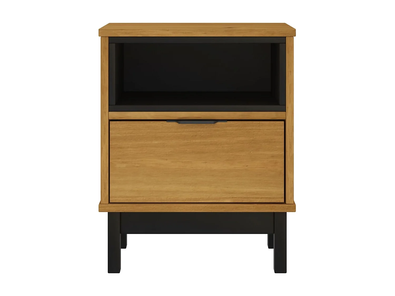 Prolenta Premium -  Table de chevet FLAM 40x35x50 cm bois de pin massif