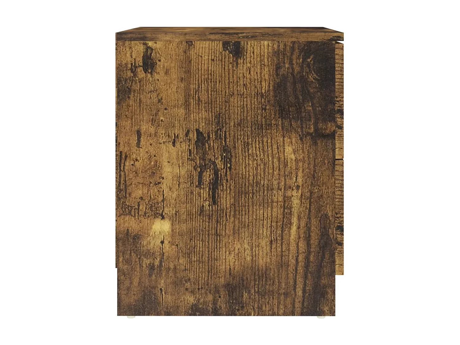 Jenae  Tables de chevet 2 pcs chêne fumé 40x40x50 cm bois d'ingénierie