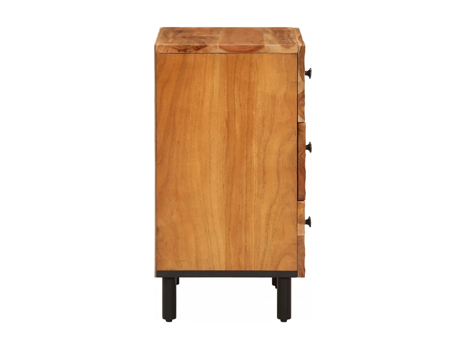 Asrin  Table de chevet 50x33x60 cm bois d'acacia solide