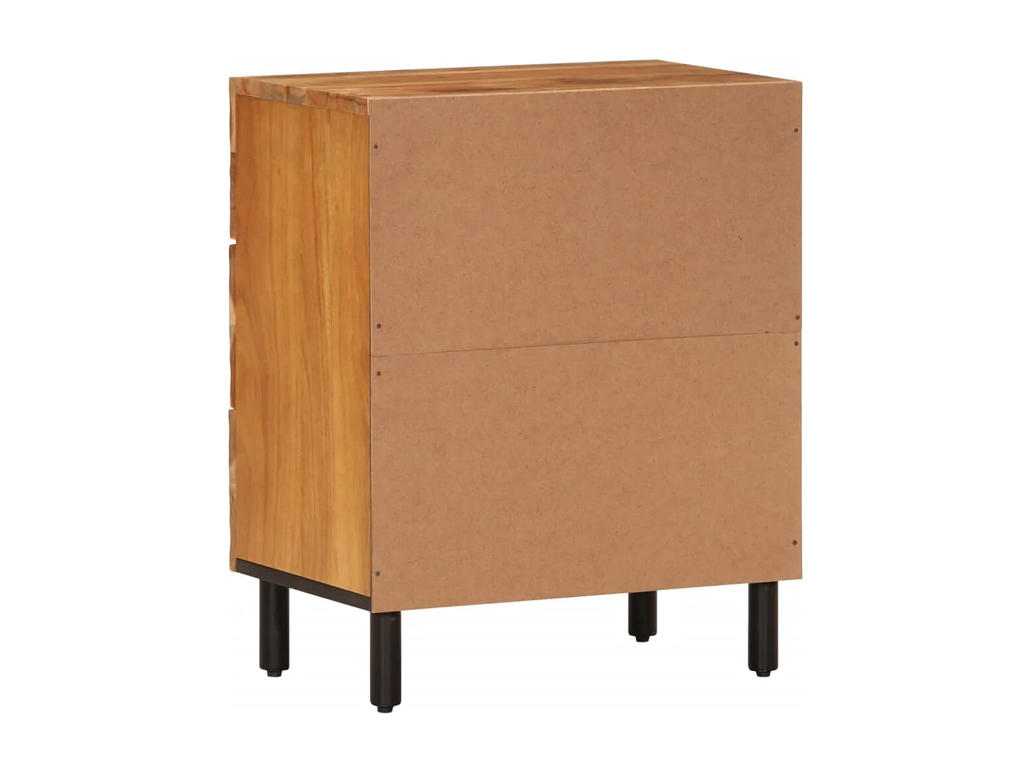 Asrin  Table de chevet 50x33x60 cm bois d'acacia solide