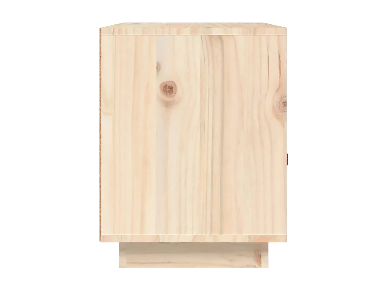 Lydar  Comodino 40x34x45 cm in Legno Massello di Pino