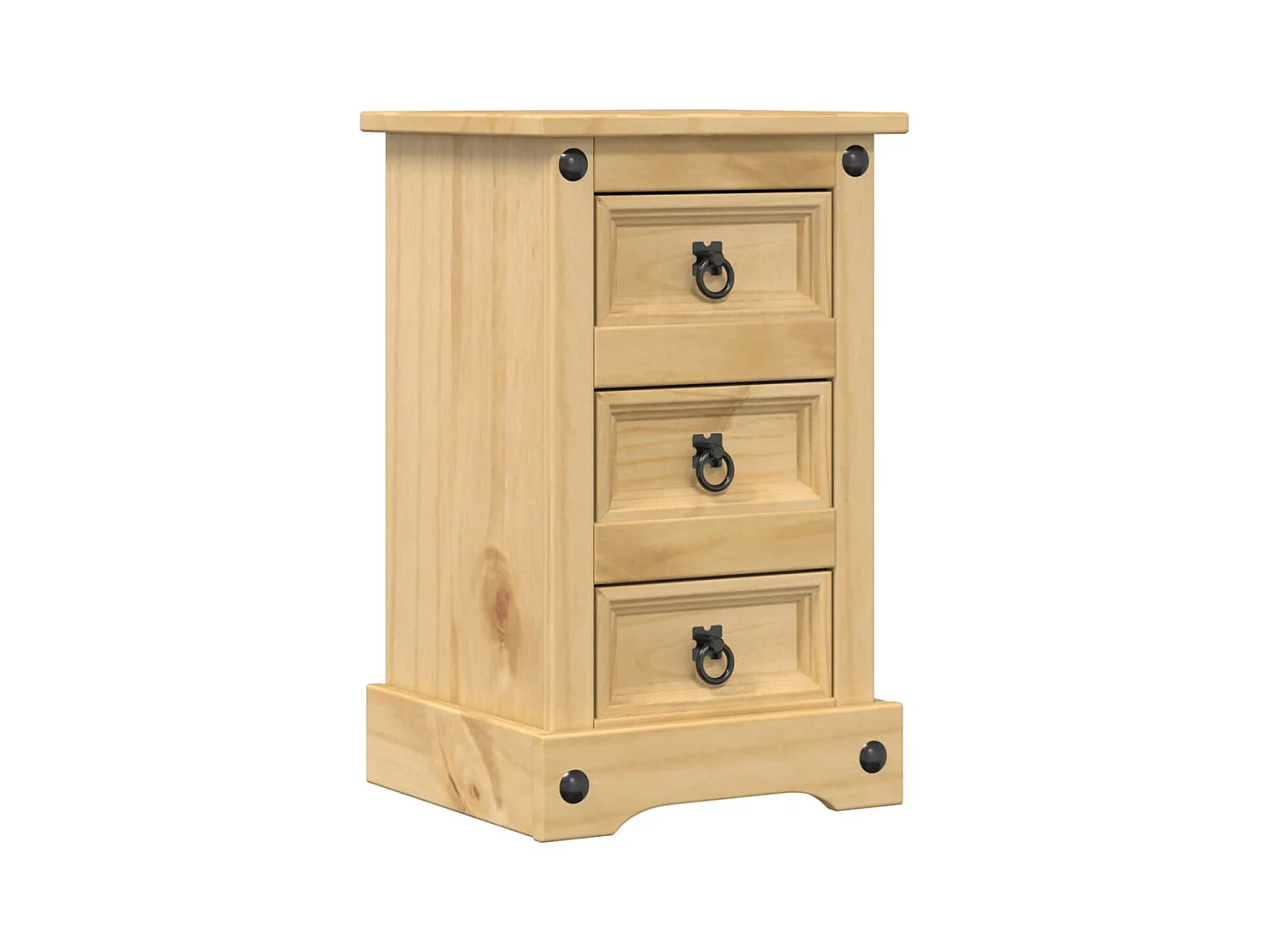 Garden Furniture -  Table de chevet Corona 35x32,5x58 cm bois de pin massif