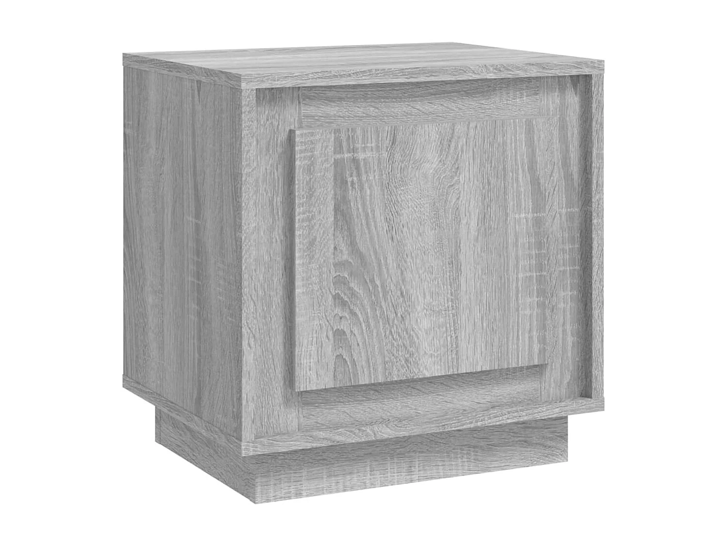 Jordy  Table de chevet sonoma gris 44x35x45 cm bois d'ingénierie