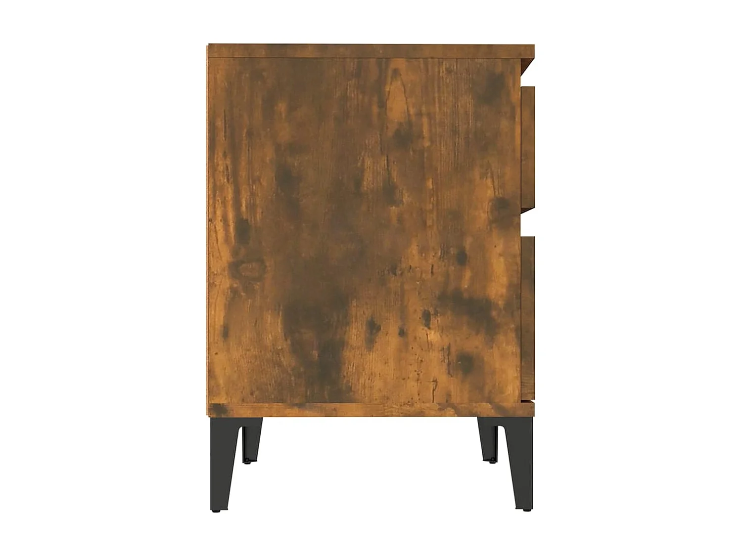 Ramløse  Tables de chevet 2 pcs Chêne fumé 40x35x50 cm