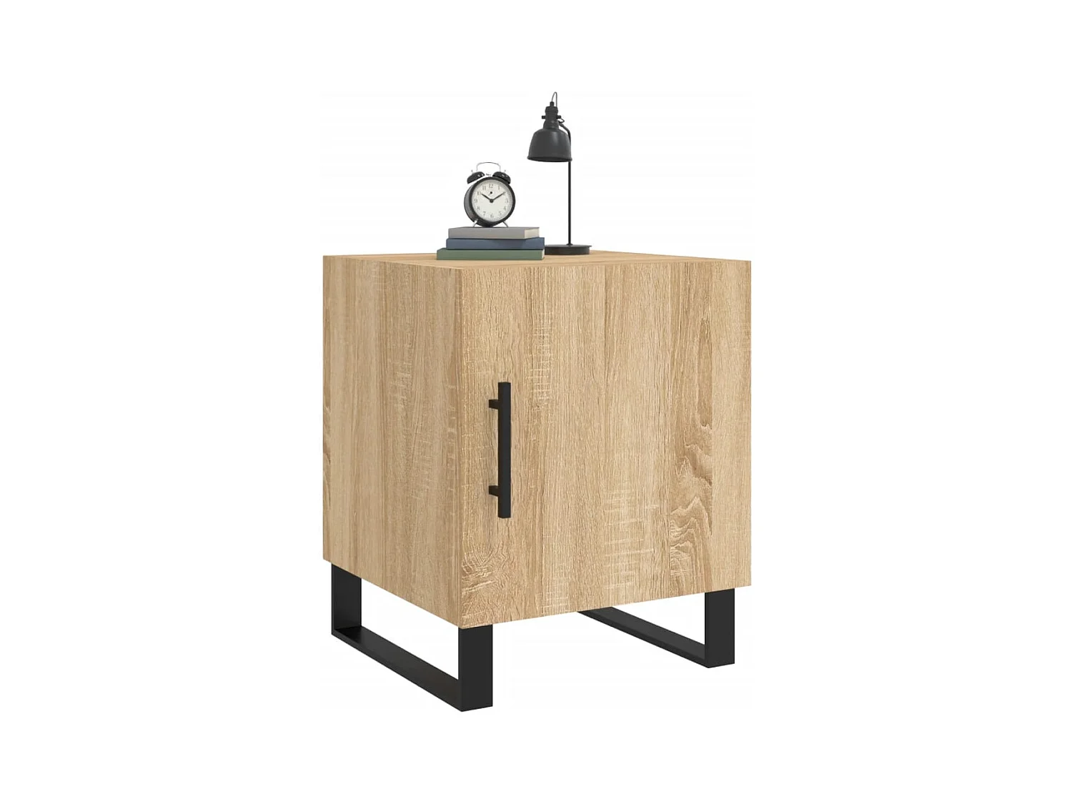 Kuopio  Tables de chevet 2 pcs chêne sonoma 40x40x50 cm bois ingénierie