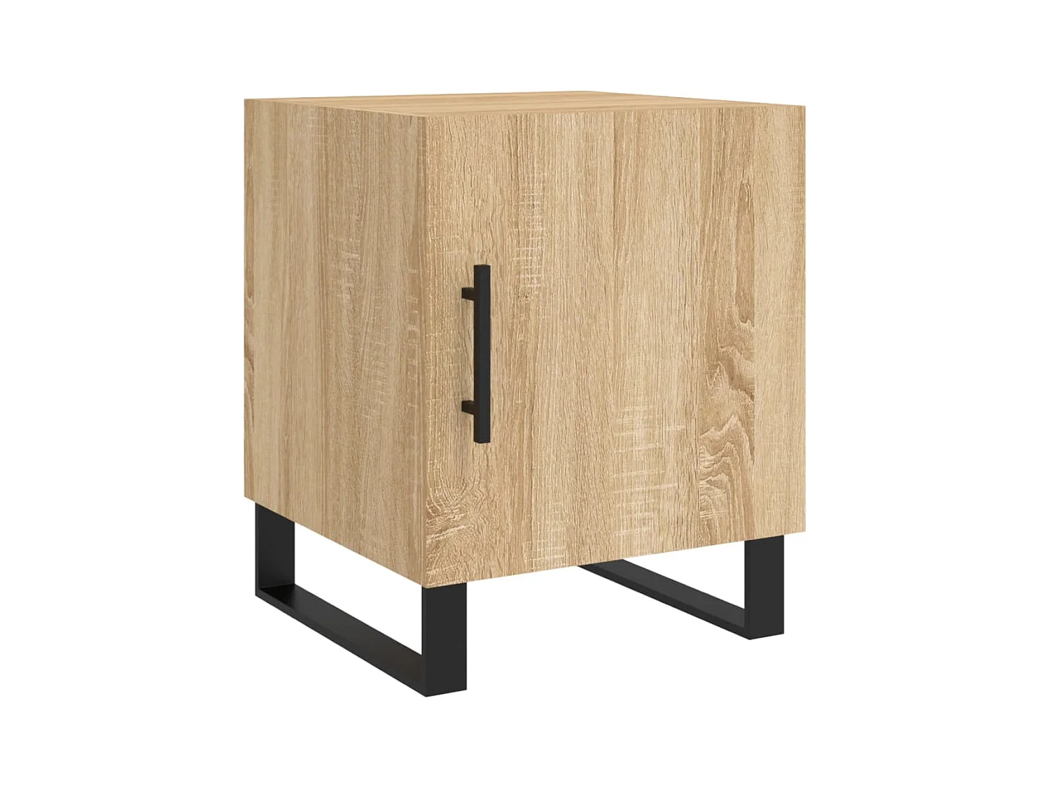 Kuopio  Tables de chevet 2 pcs chêne sonoma 40x40x50 cm bois ingénierie