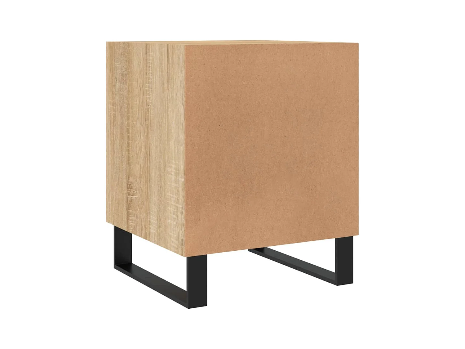 Kuopio  Tables de chevet 2 pcs chêne sonoma 40x40x50 cm bois ingénierie