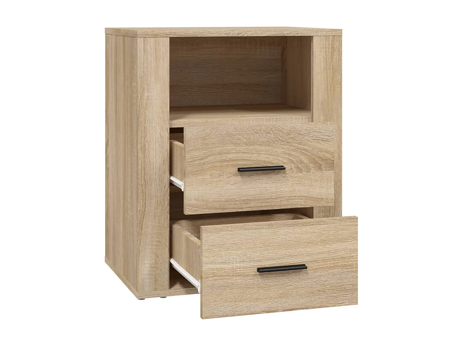 Josephine-Claire  Table de chevet Chêne sonoma 50x36x60 cm Bois d'ingénierie