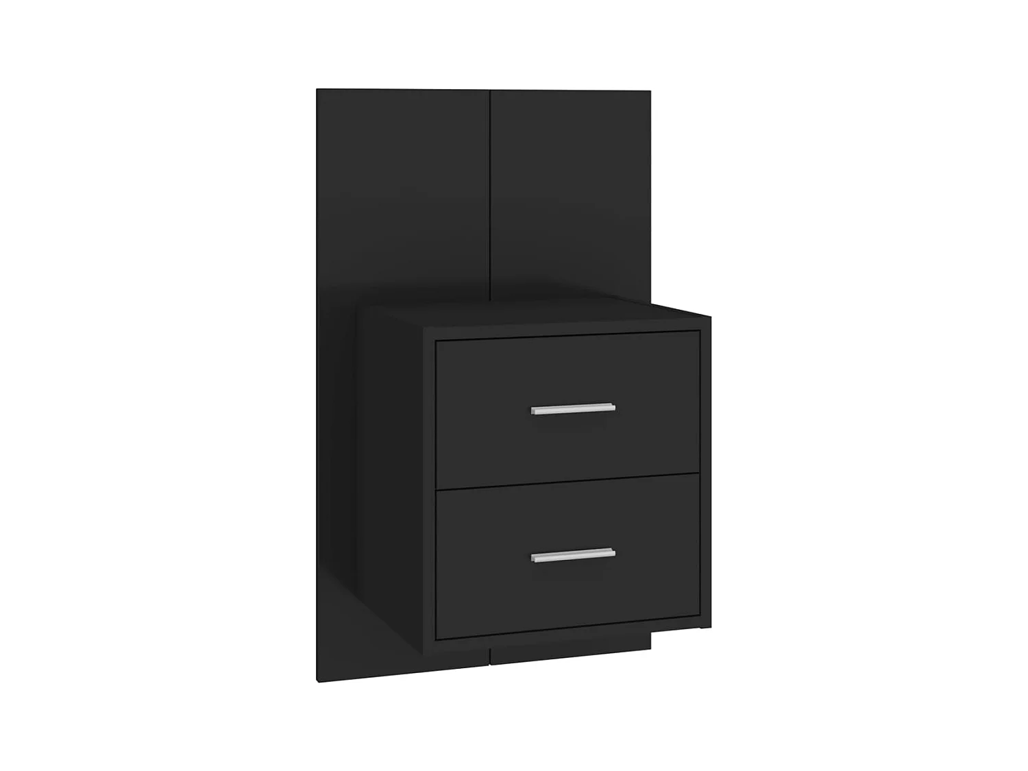 Gouda  Table de chevet murale Noir