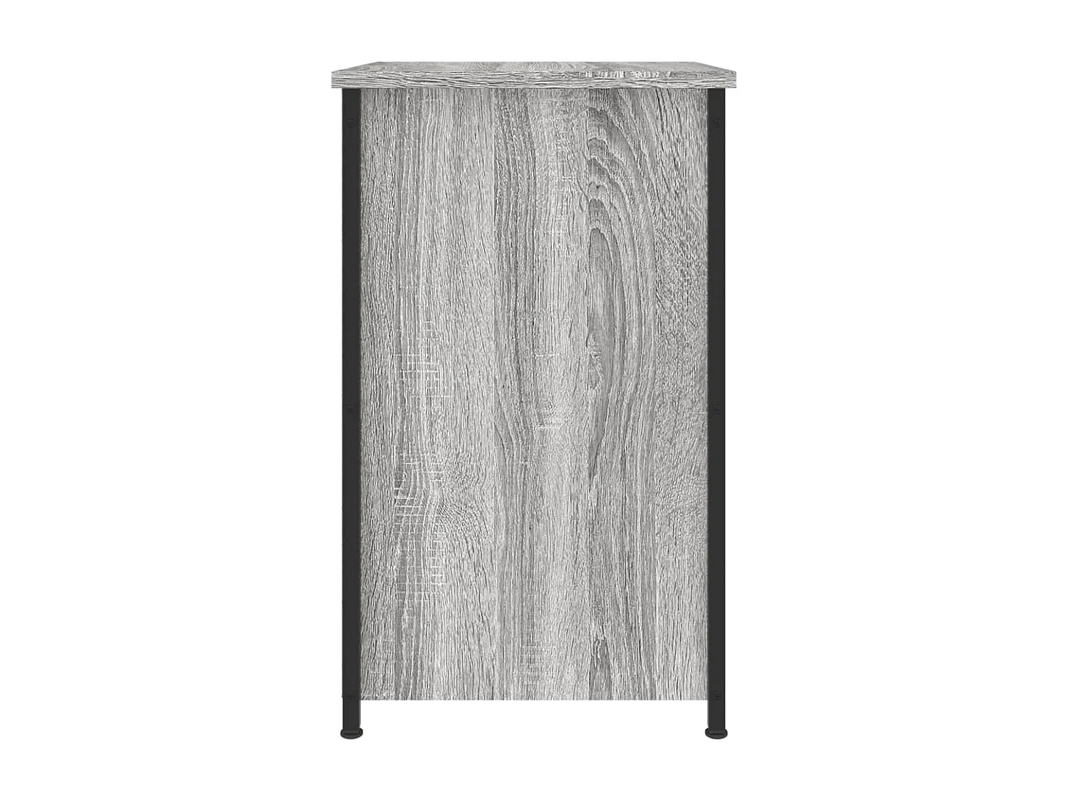 Elorin  Table de chevet sonoma gris 40x36x60 cm bois d'ingénierie