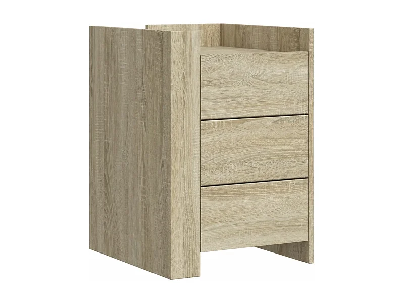 Frysa  Comodino Rovere Sonoma 45x50x65 cm in Legno Multistrato