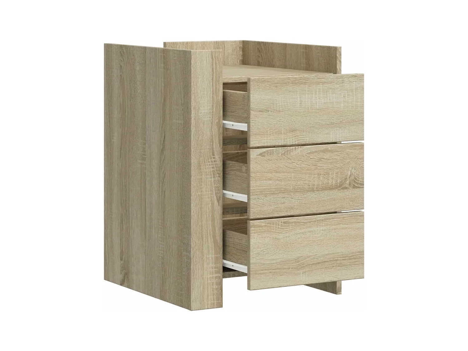 Frysa  Comodino Rovere Sonoma 45x50x65 cm in Legno Multistrato