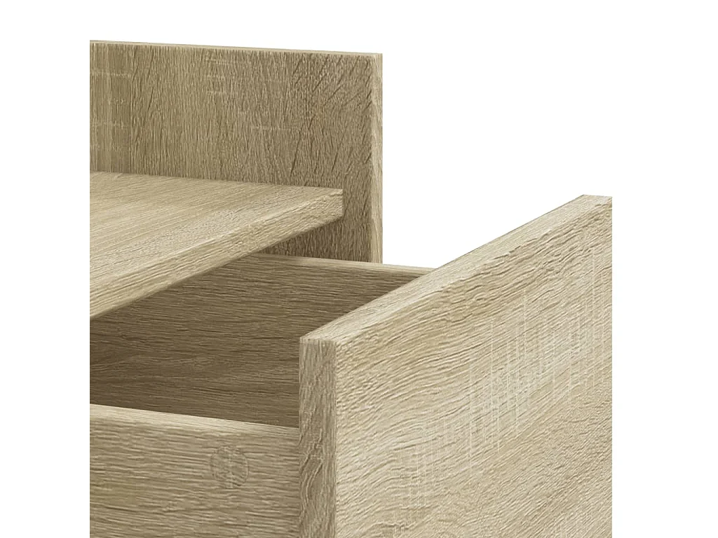 Frysa  Nachttisch Sonoma-Eiche 45x50x65 cm Holzwerkstoff