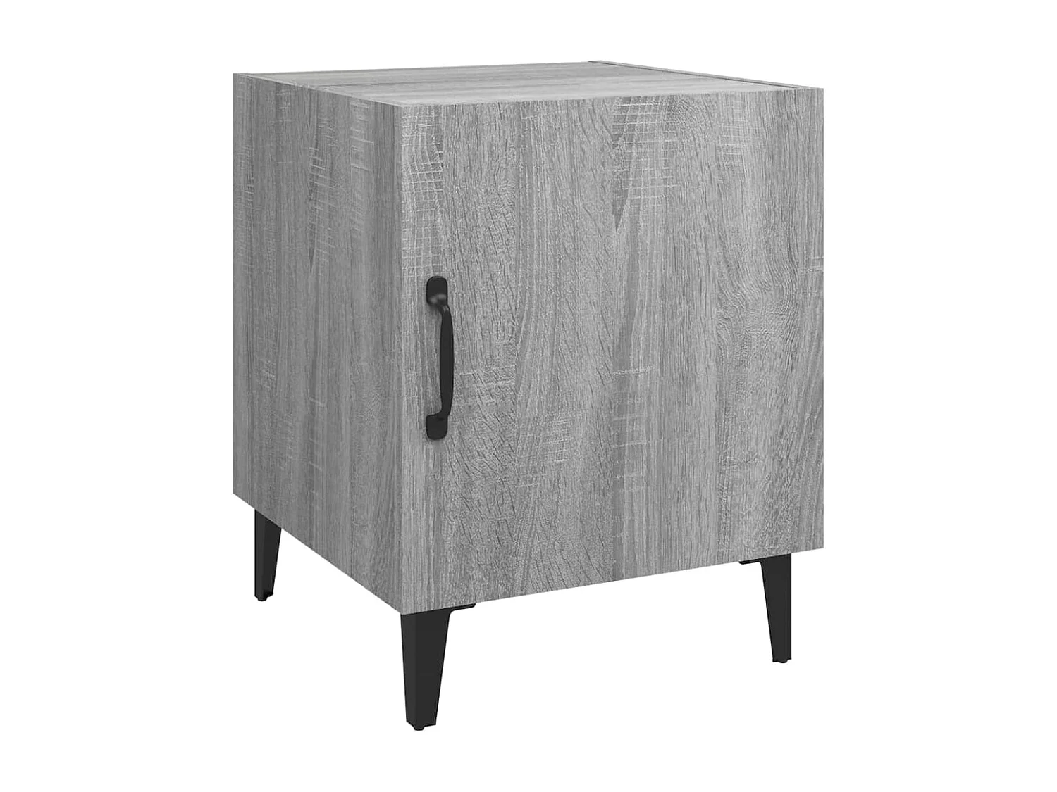 Hondo  Tables de chevet 2 pcs Sonoma gris Bois d'ingénierie