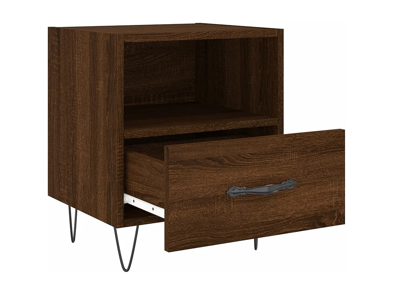 Joshua Tree  Comodini 2 pz Rovere Marrone 40x35x47,5 cm in Legno Multistrato