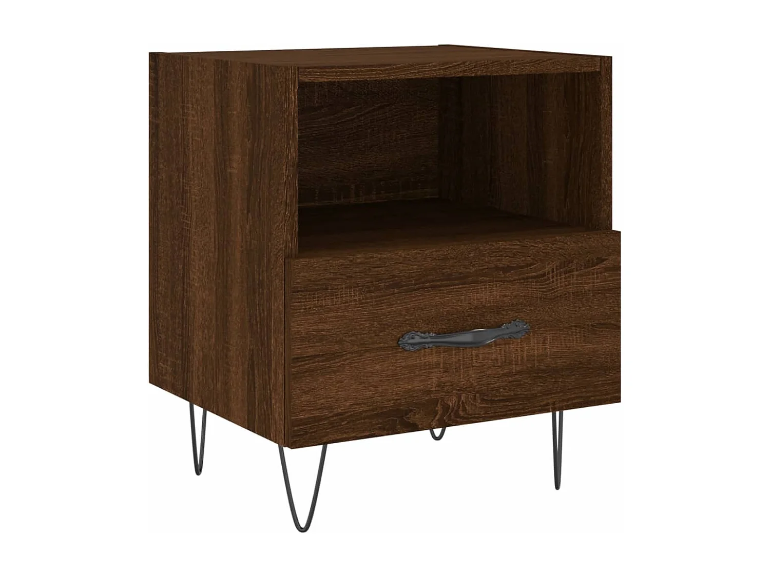 Joshua Tree  Comodini 2 pz Rovere Marrone 40x35x47,5 cm in Legno Multistrato