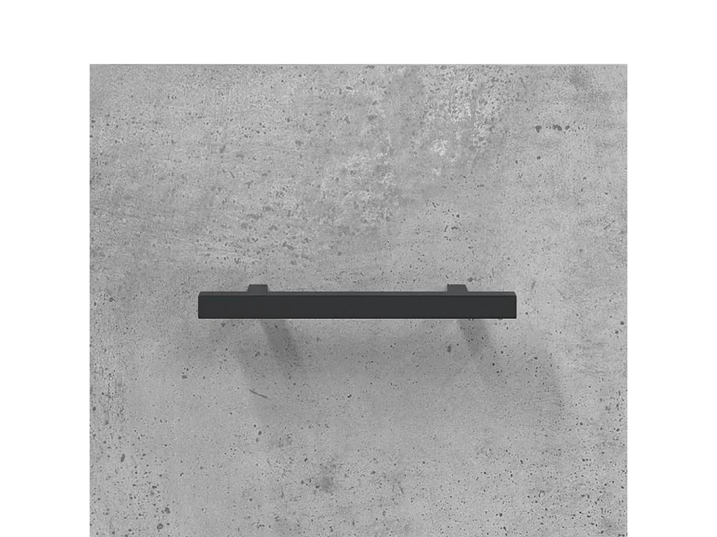 Evelyn Marie  Table de chevet murale gris béton 35x35x20 cm