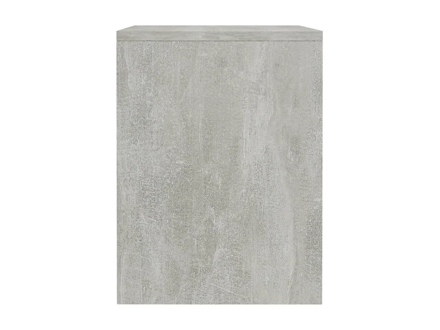 Anelies  Table de chevet Gris béton 40x30x40 cm Bois d'ingénierie