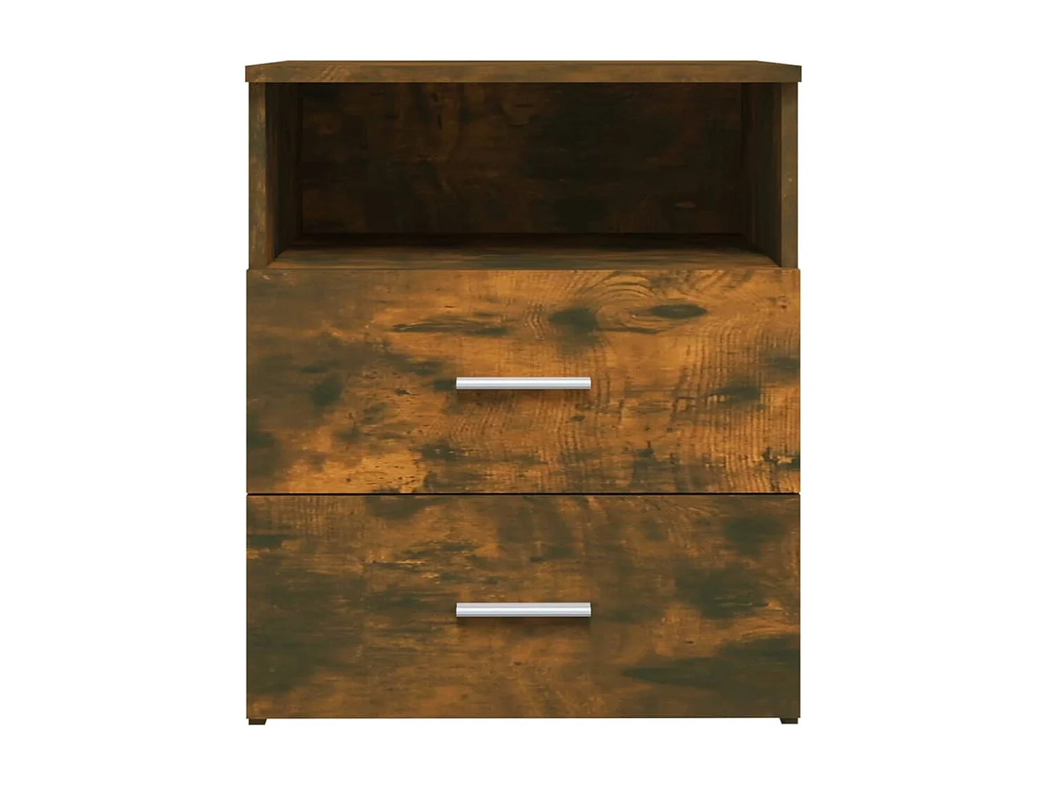 Oldenzaal  Tables de chevet 2 pcs Chêne fumé 50x32x60 cm