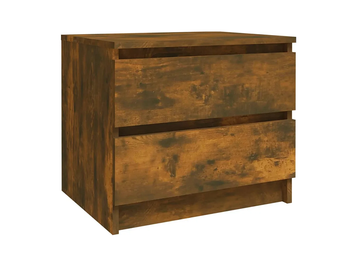 Weldon Spring  Table de chevet Chêne fumé 50x39x43,5 cm Bois d'ingénierie