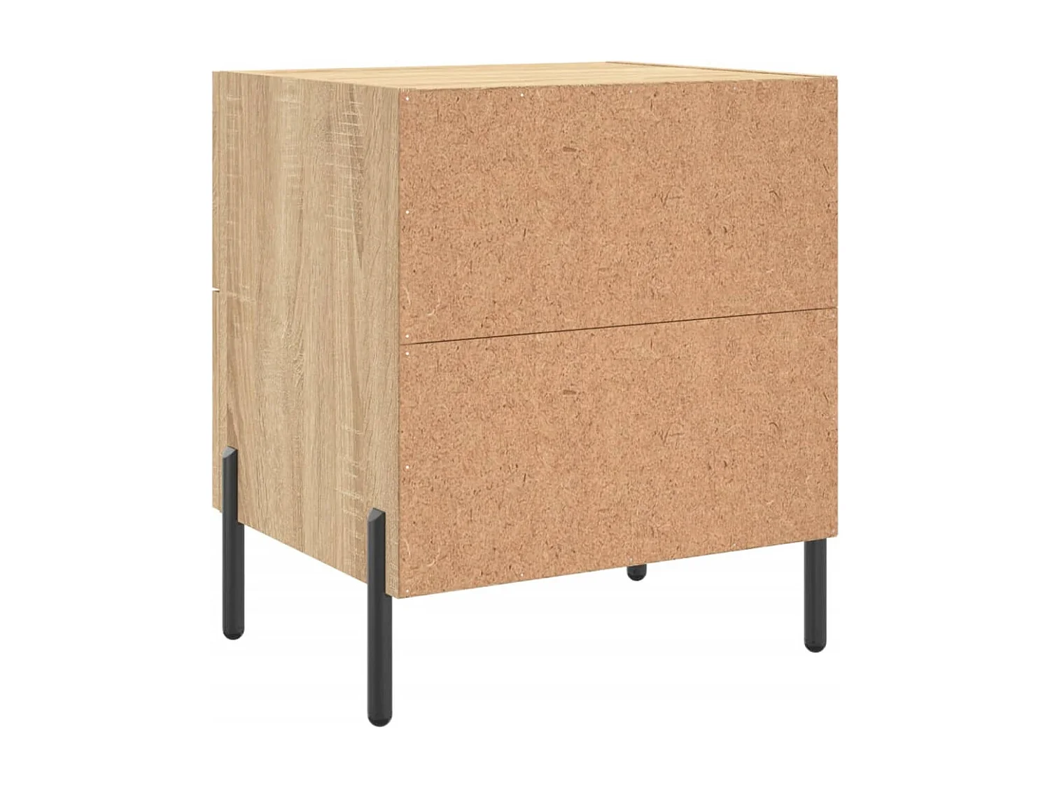 Mikael  Table de chevet chêne sonoma 40x35x47,5 cm bois d’ingénierie