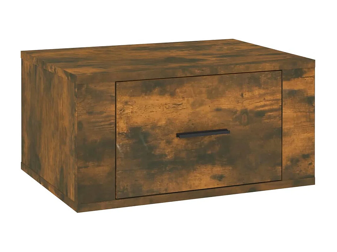 Culpeper  Tables de chevet murales 2 pcs Chêne fumé 50x36x25 cm