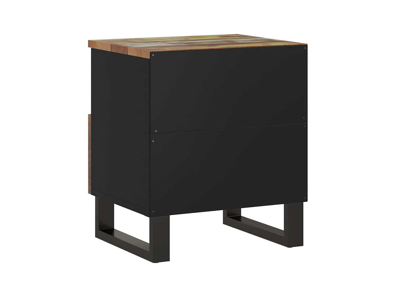 Renlar  Table de chevet Bois de récupération et d'ingénierie