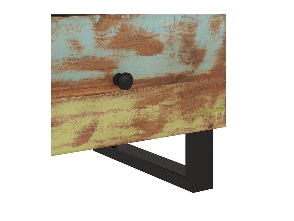 Renlar  Table de chevet Bois de récupération et d'ingénierie