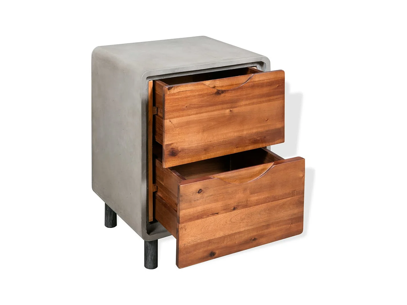 Garden Furniture -  Table de chevet Bois d'acacia massif 40 x 30 x 50 cm