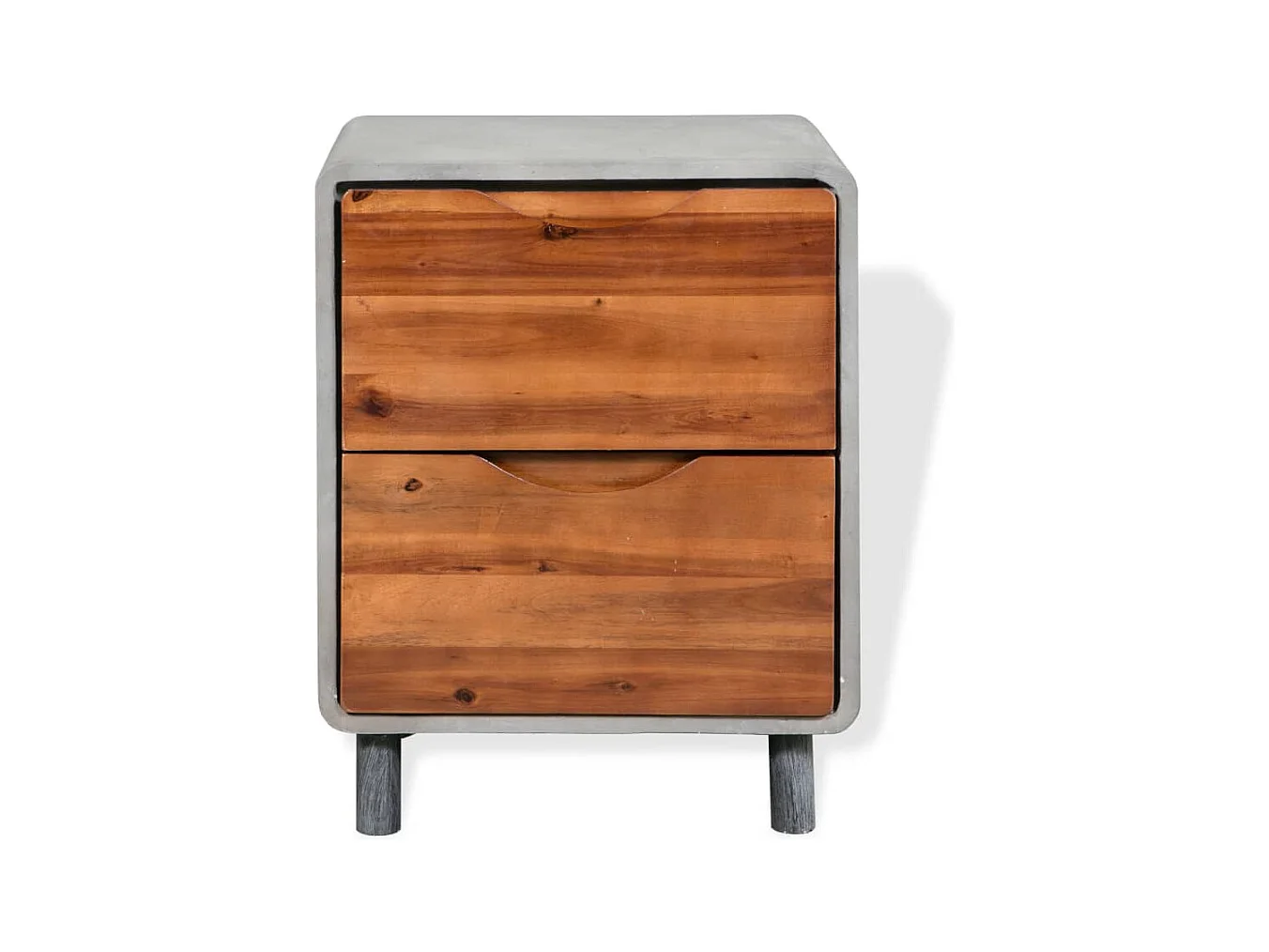 Garden Furniture -  Table de chevet Bois d'acacia massif 40 x 30 x 50 cm