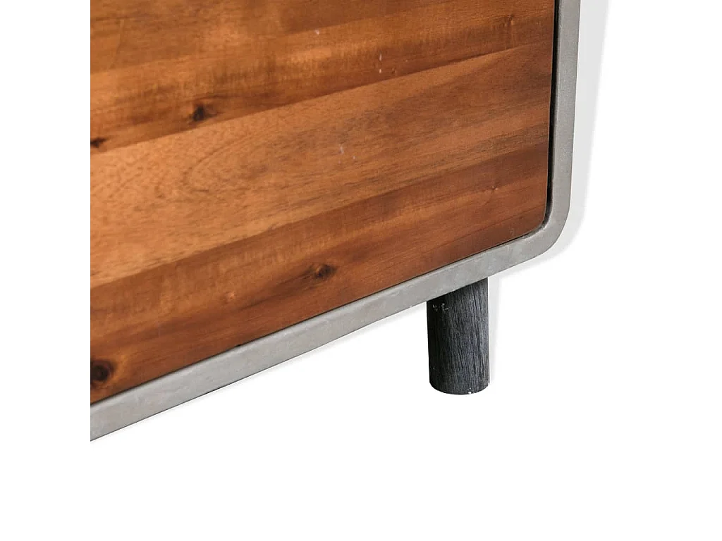 Garden Furniture -  Table de chevet Bois d'acacia massif 40 x 30 x 50 cm