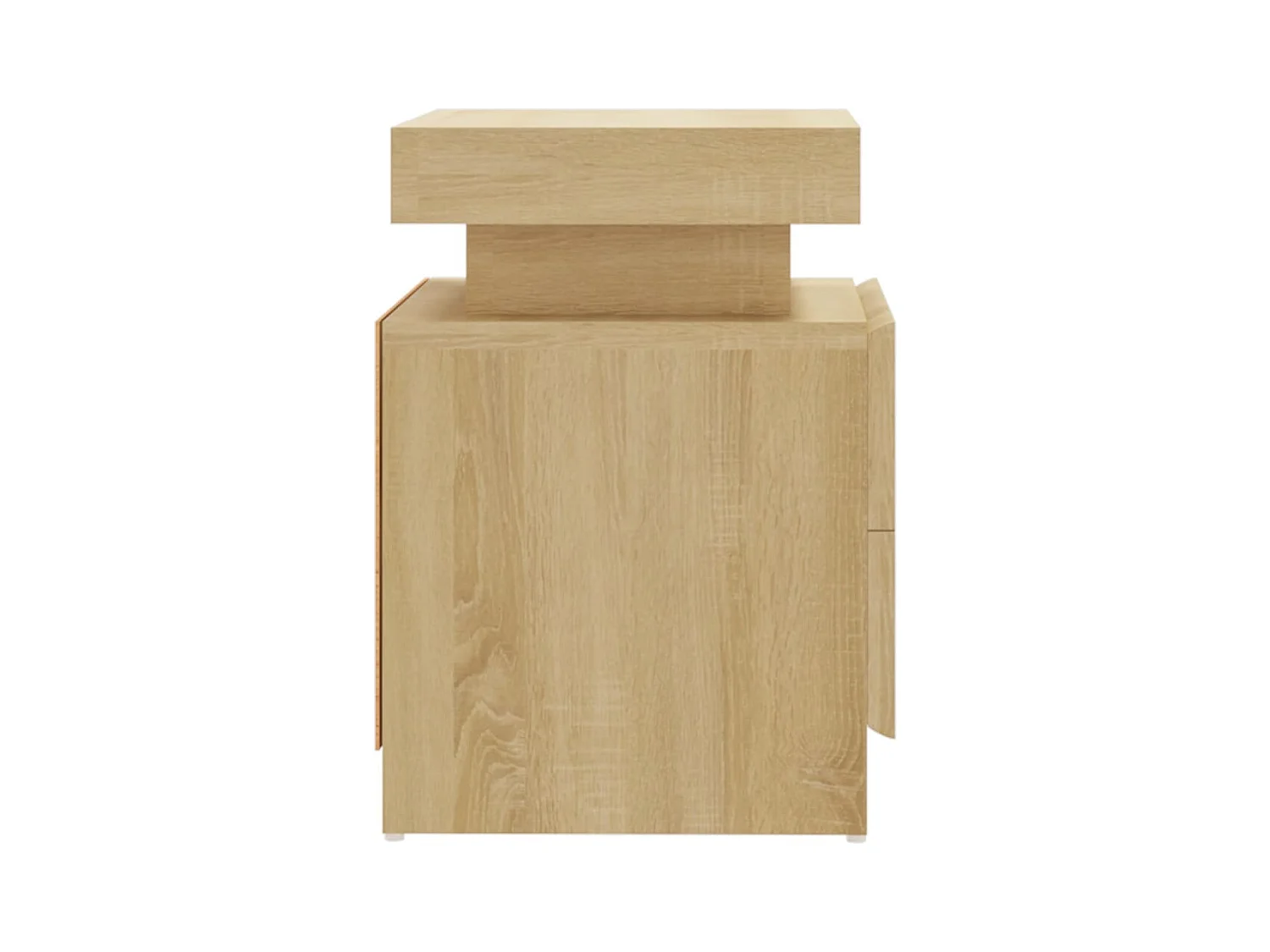 Reinir  Table de chevet Chêne sonoma 45x35x52 cm Bois d'ingénierie